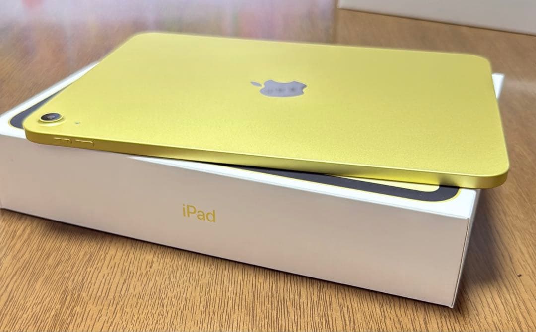 iPad Wi-Fiモデル 128GB イエロー 2025年モデル