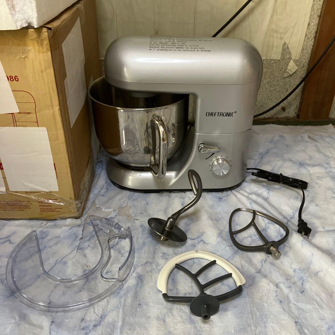 CHEFTRONIC スタンドミキサー ステンレス製ボウル