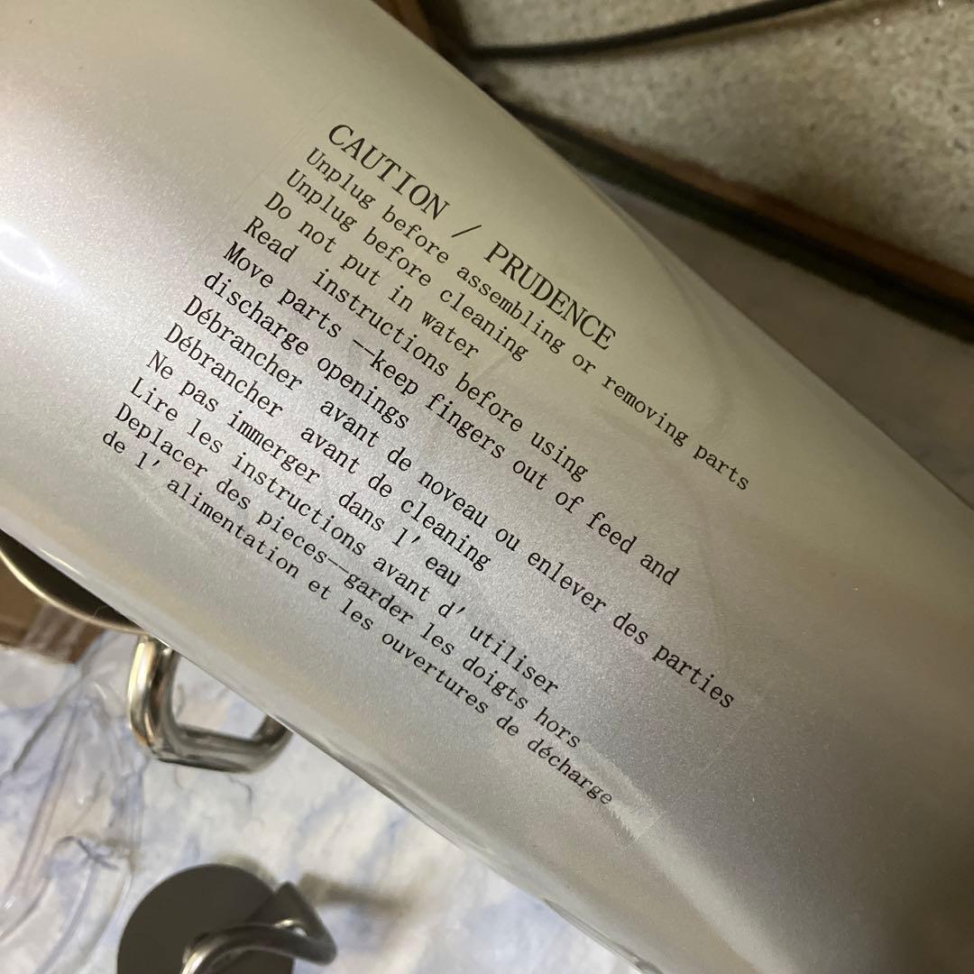 CHEFTRONIC スタンドミキサー ステンレス製ボウル