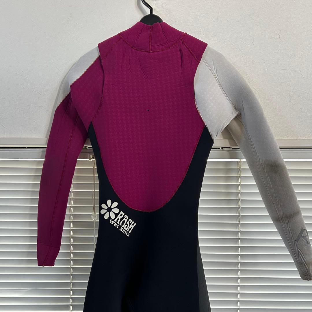 RASH ラッシュレディース ウェットスーツ セミドライ　3mm ノンジップ