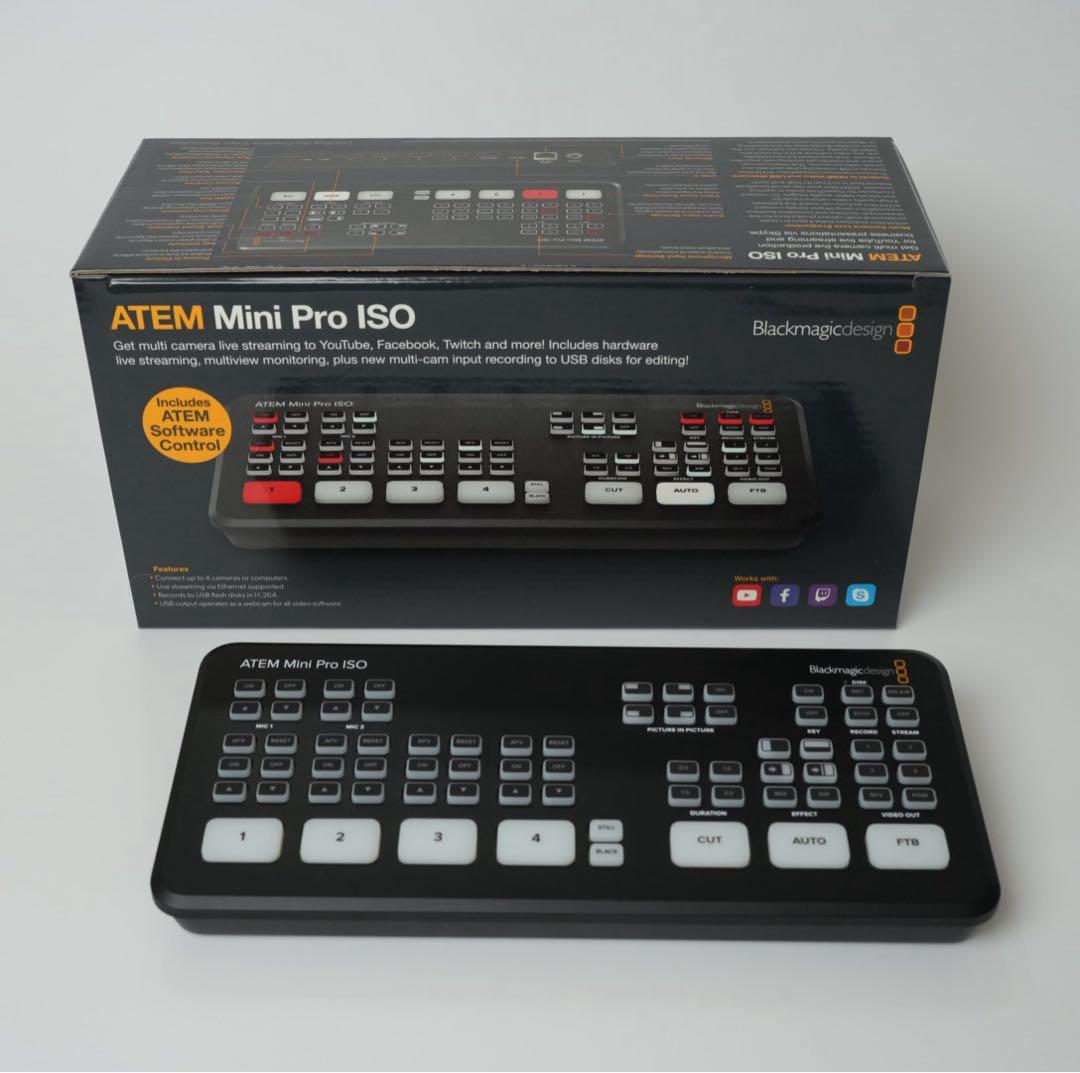 【美品】ATEM Mini Pro ISO