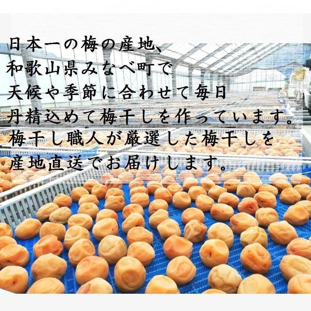 【ご家庭用に♪極小皮切れLサイズ10kg】天日塩と梅だけの紀州南高梅