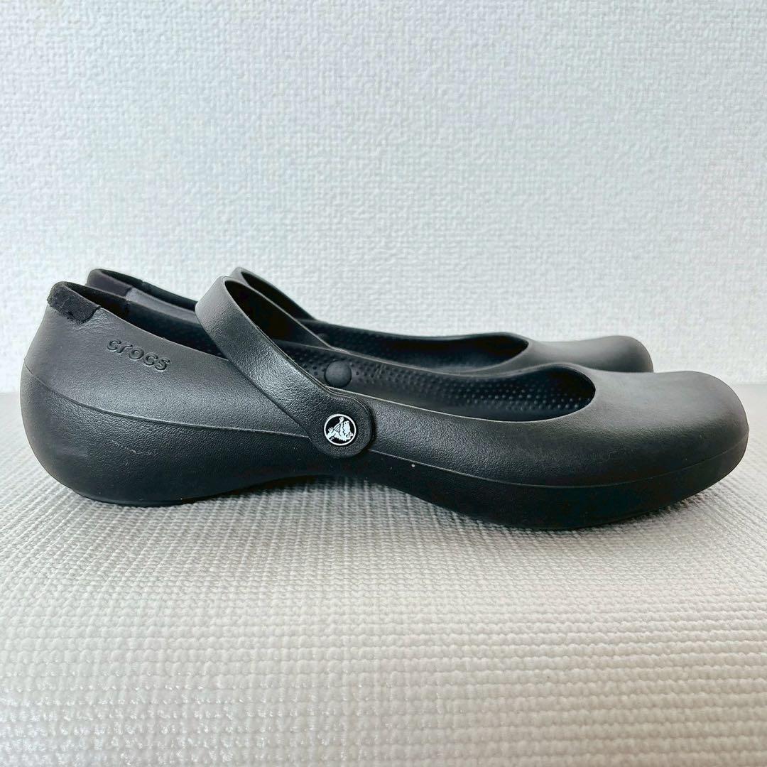 美品✨クロックス アリスワーク 黒 W9 25.0 メリージェーン