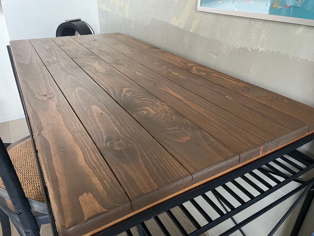 東馬 KeLT 古木風アイアンデスク