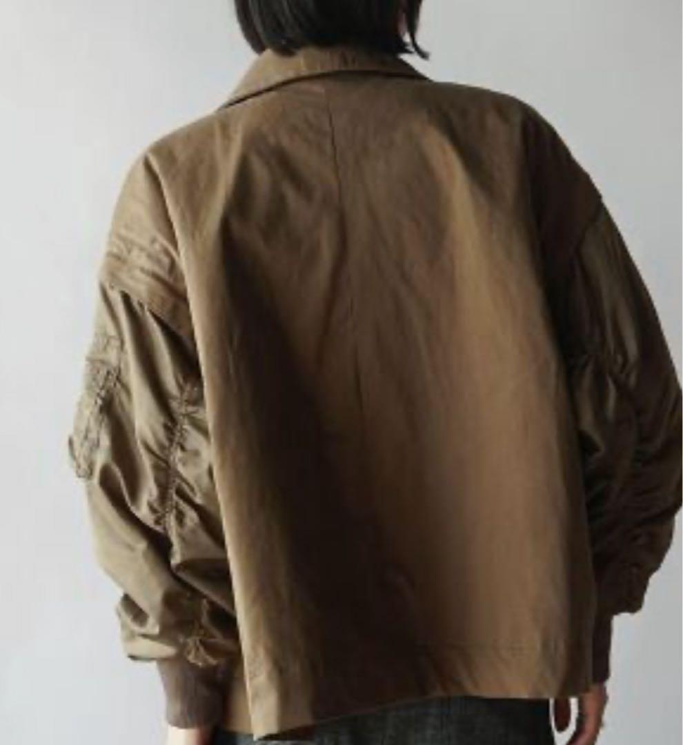 ラディエイト MA-1スリーブビッグカラージャケット新品未使用　ラシュッド