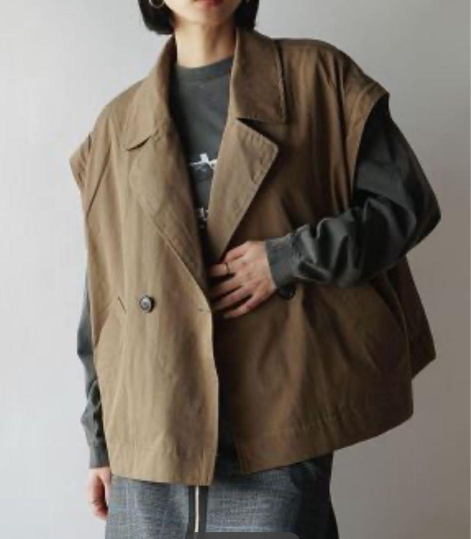 ラディエイト MA-1スリーブビッグカラージャケット新品未使用　ラシュッド