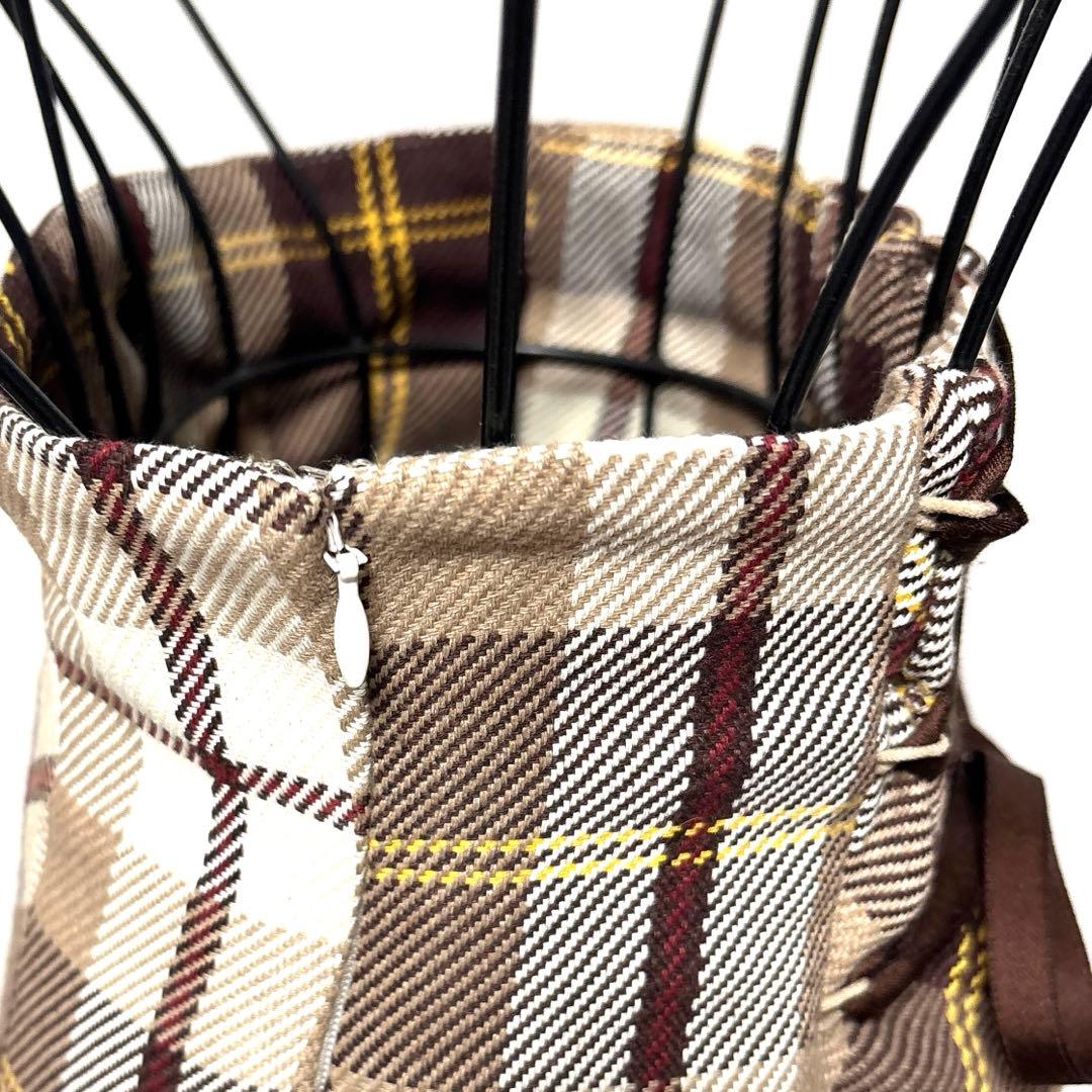 ミシェルマカロン フレアチェックスカート