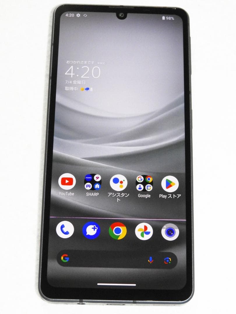 SHARP AQUOS sense7 SHG10 au SIMフリー ジャンク