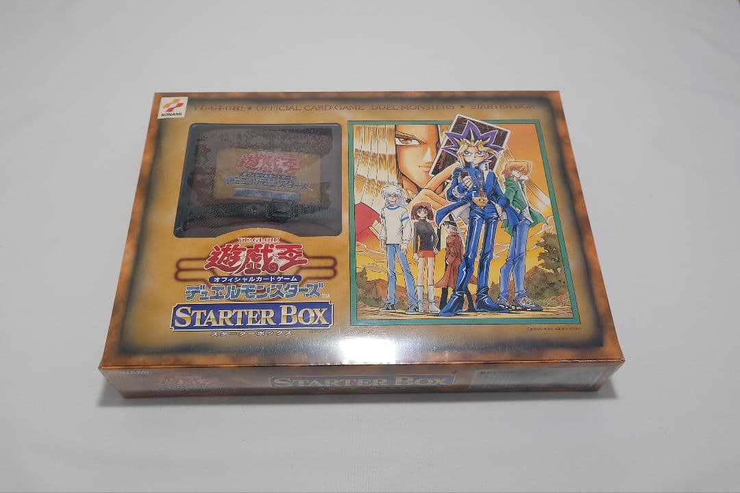 シュリンク付き未開封品　遊戯王　初期　スターターボックス　青眼の白龍等