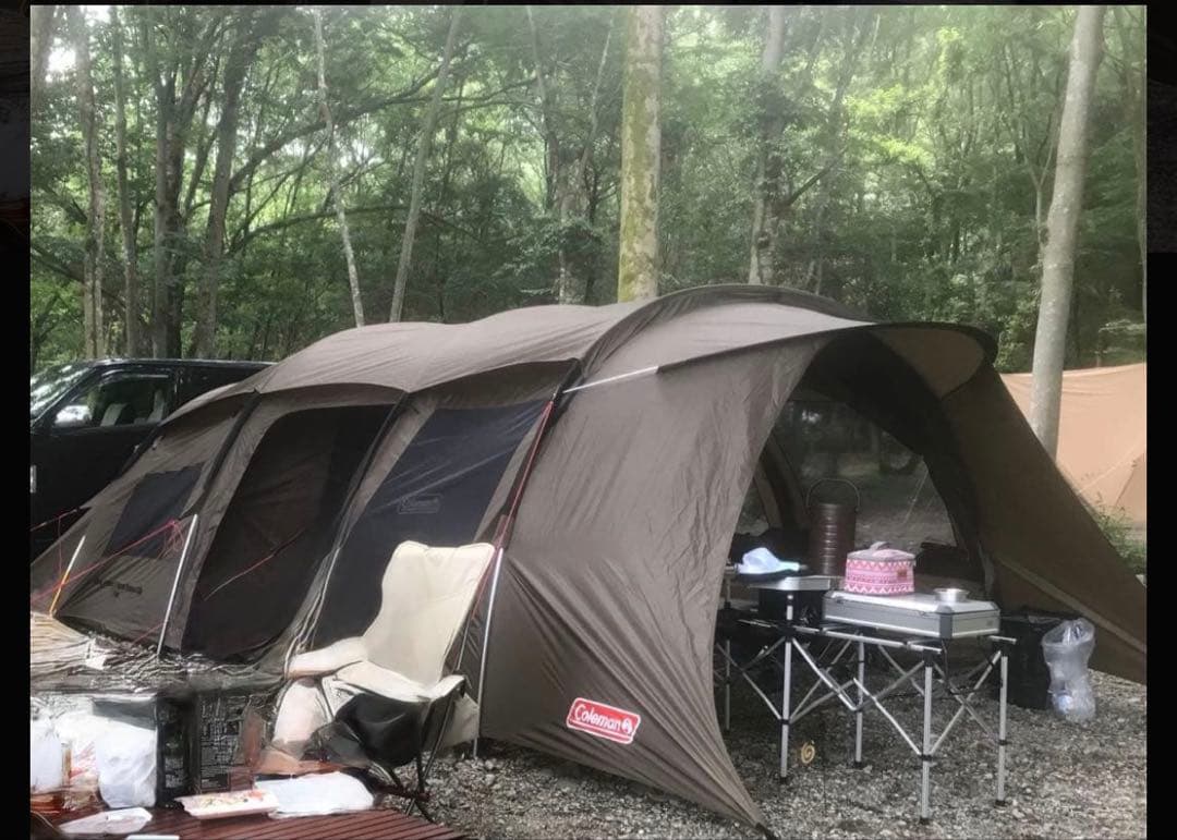 ColemanアテナLDXトンネル2ルームハウス・インナーマット付き♪