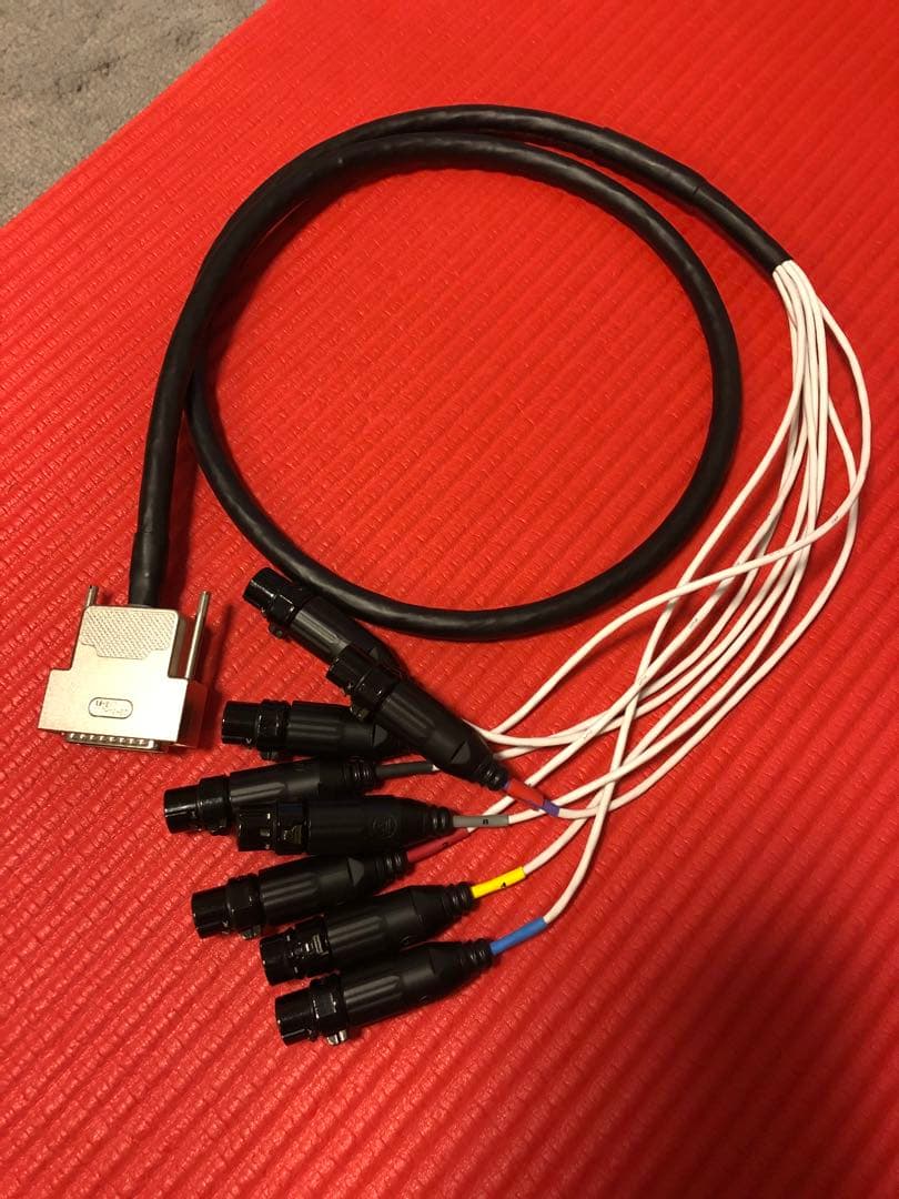 OYAIDE PA-08 DXF V2(XLR(F)-Dsub)8chケーブル