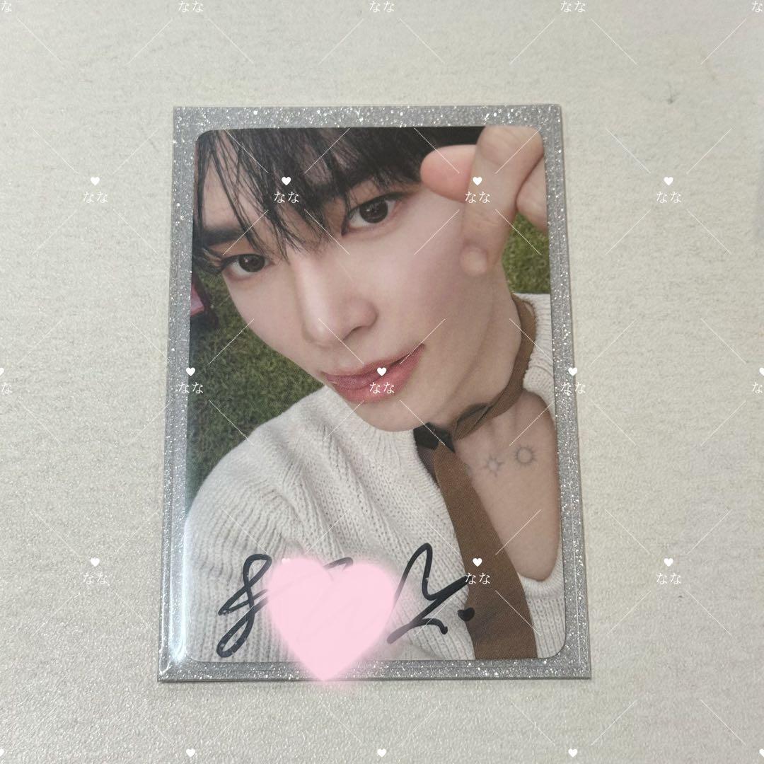 ゼベワン ZB1 ZEROBASEONE ソンハンビン 直筆サイン入り トレカ