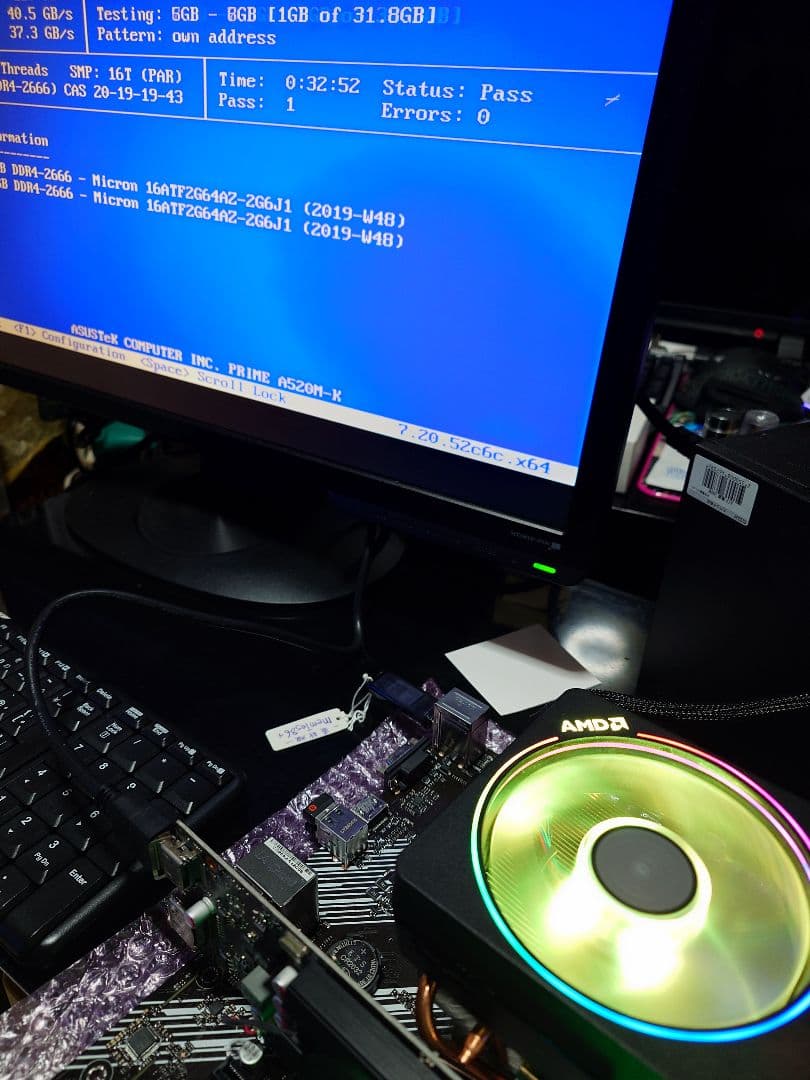 Crucial DDR4 2666 16GB ×2 計 32GB 【動作確認済】