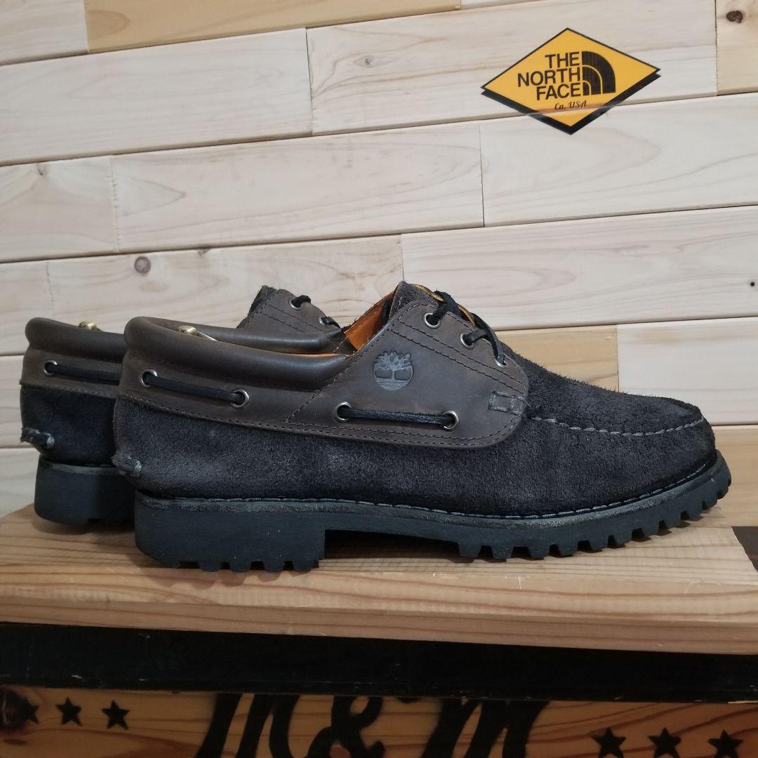 美品　Timberland ティンバーランド 3eye スリーアイ 27.5　黒