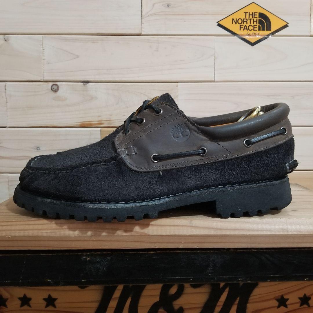 美品　Timberland ティンバーランド 3eye スリーアイ 27.5　黒