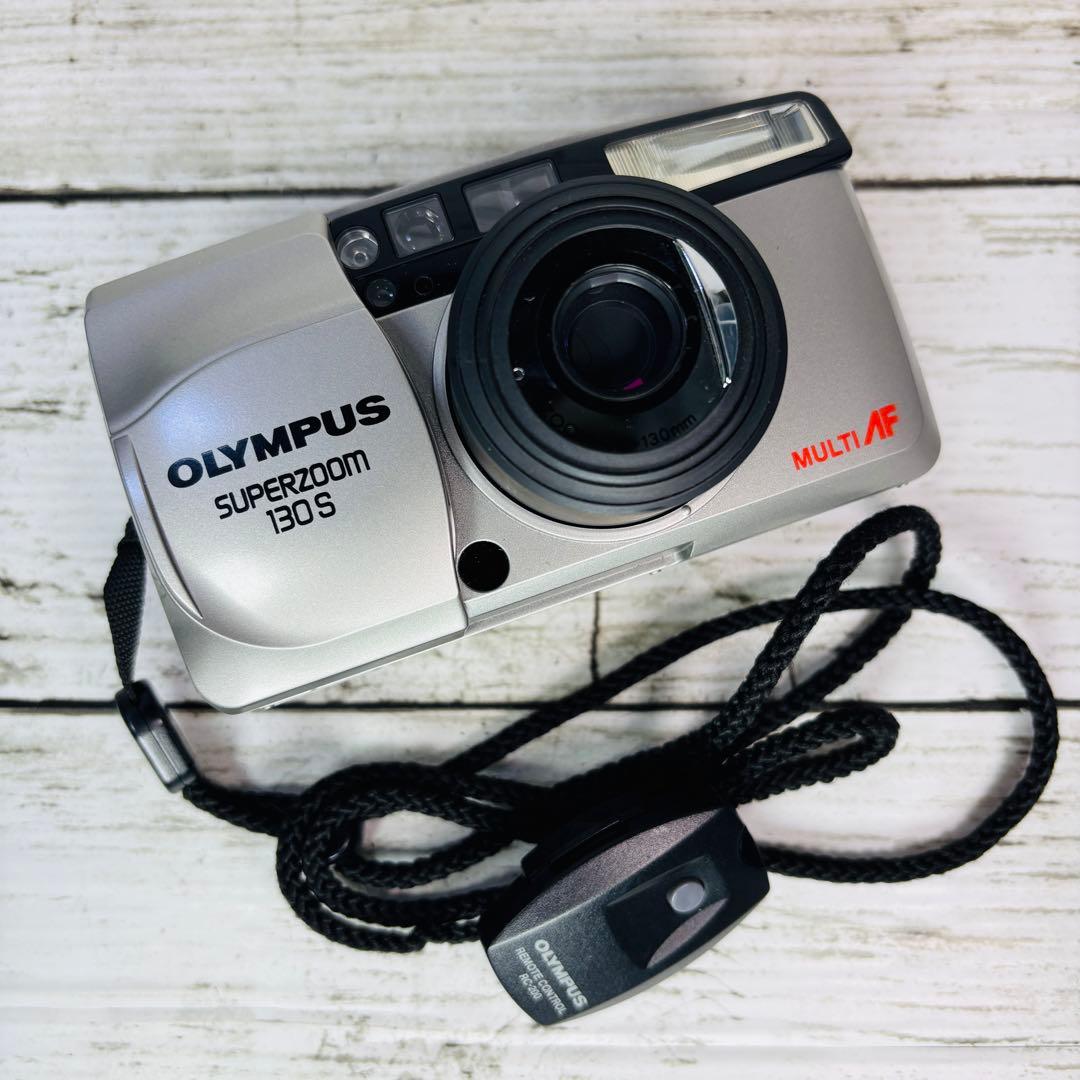 【動作良好】OLYMPUS フィルムカメラ SUPER ZOOM 130S