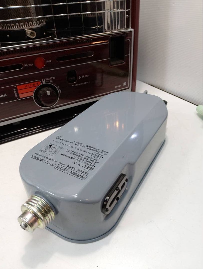 G2044 ​レトロ ナショナル 石油ストーブ OS-224 木目調