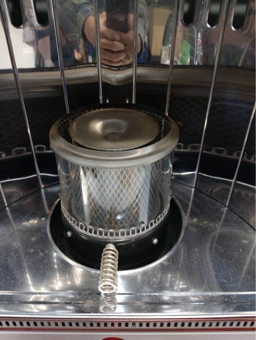 G2044 ​レトロ ナショナル 石油ストーブ OS-224 木目調