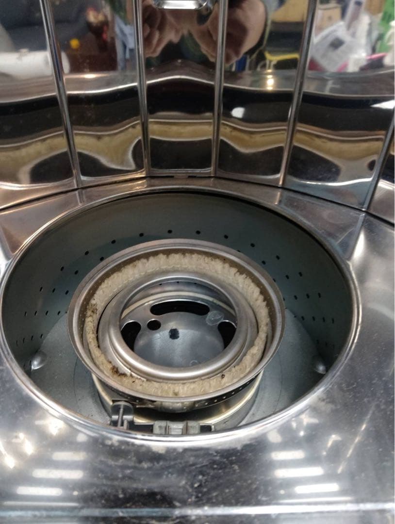 G2044 ​レトロ ナショナル 石油ストーブ OS-224 木目調