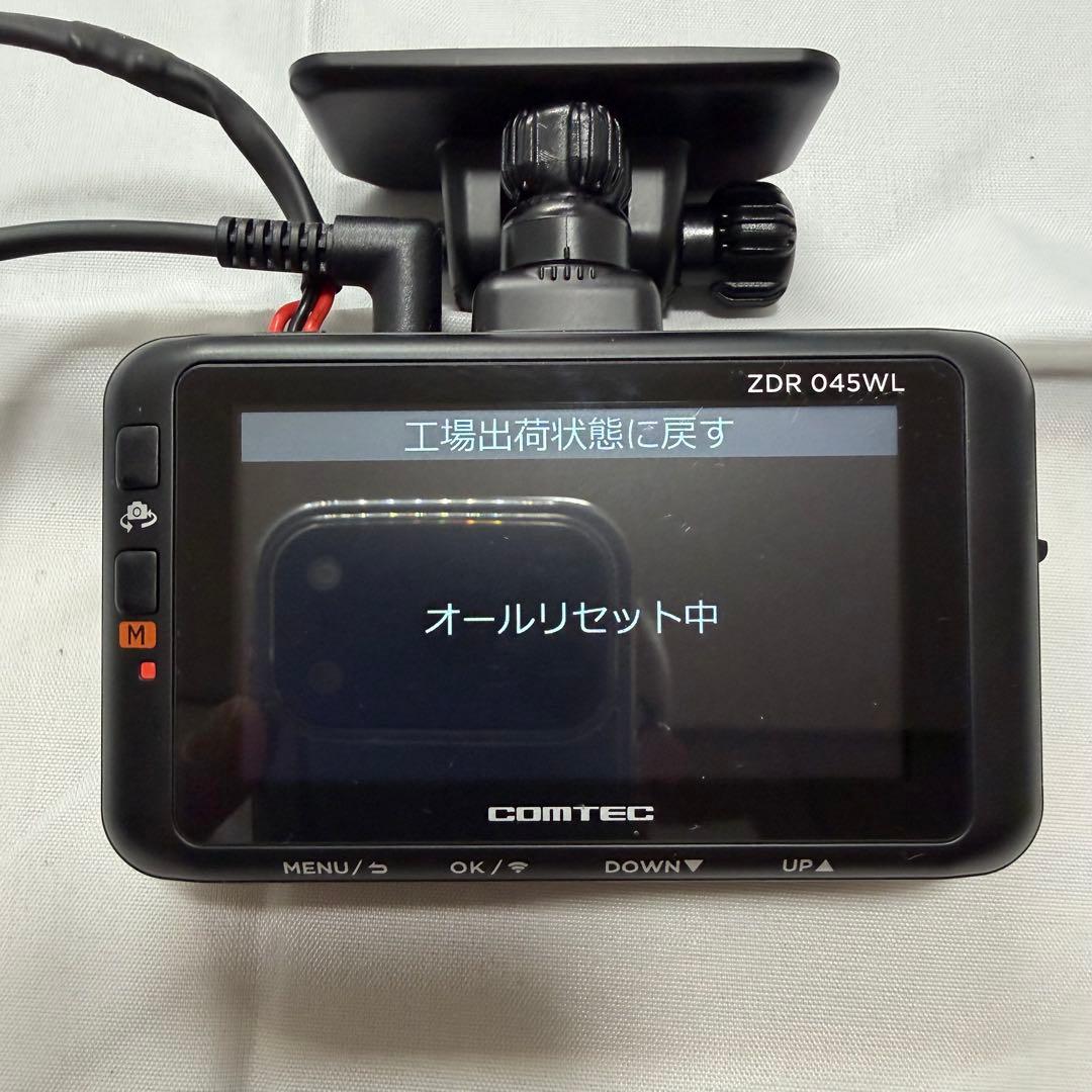 comtec コムテック ドライブレコーダー ZDR045WL 中古品