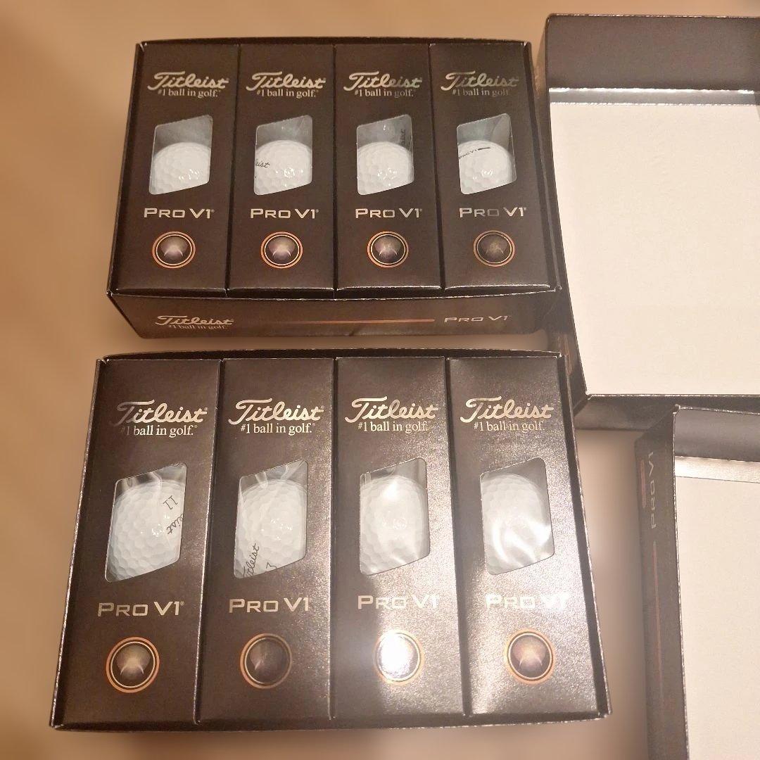 Titleist PRO V1 ゴルフボール 新品2箱セット