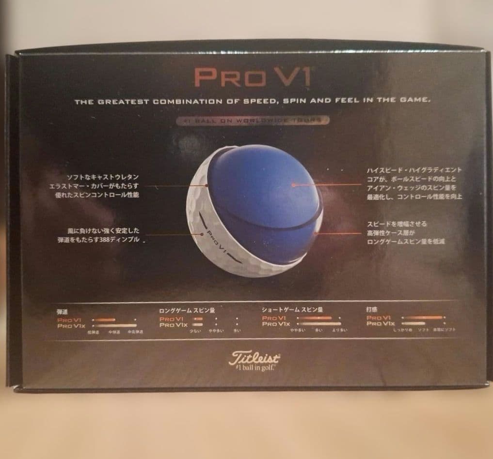 Titleist PRO V1 ゴルフボール 新品2箱セット