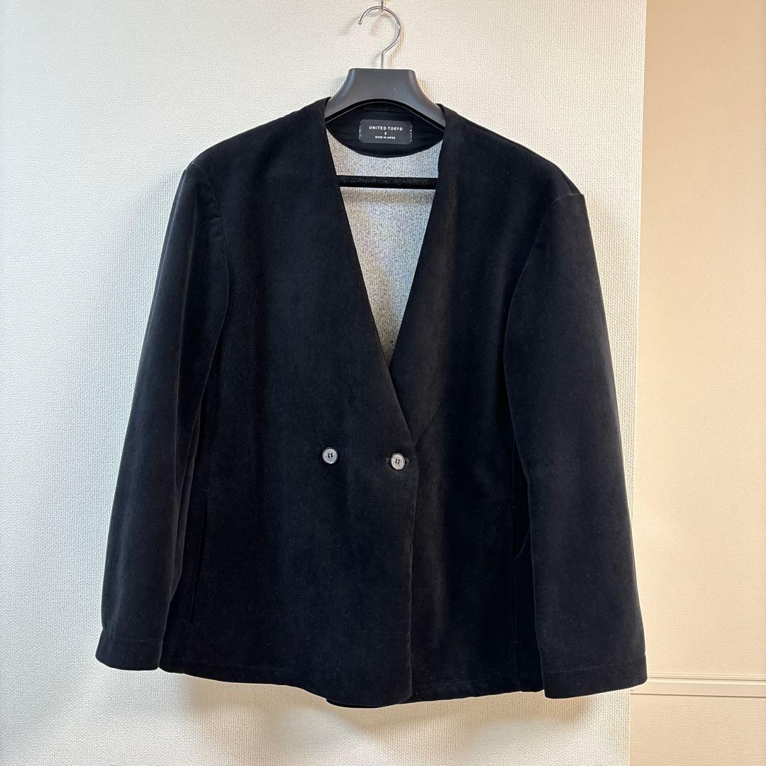 【美品／即購入OK】UNITED TOKYO コーデュロイセットアップ　サイズ2