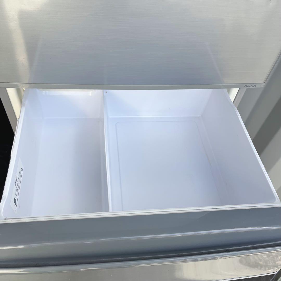 81取付無料！AQUAスタイリッシュミスティシルバー高性能4ドア冷蔵庫！洗濯機