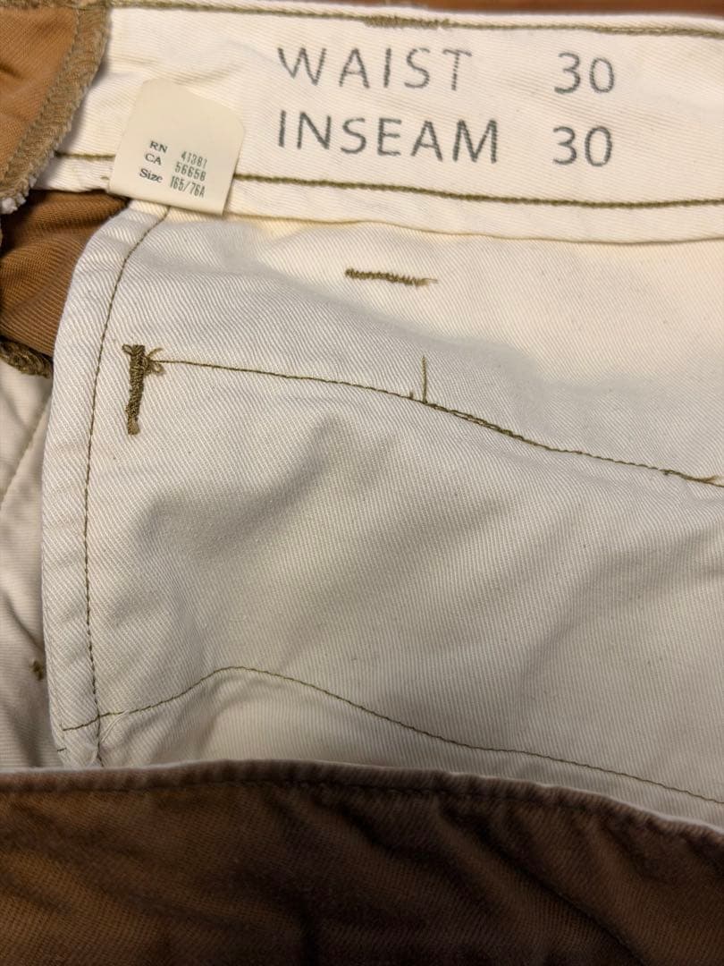 RRL ダブルアールエル チノパン コットンフィールド 30インチ【最終価格】