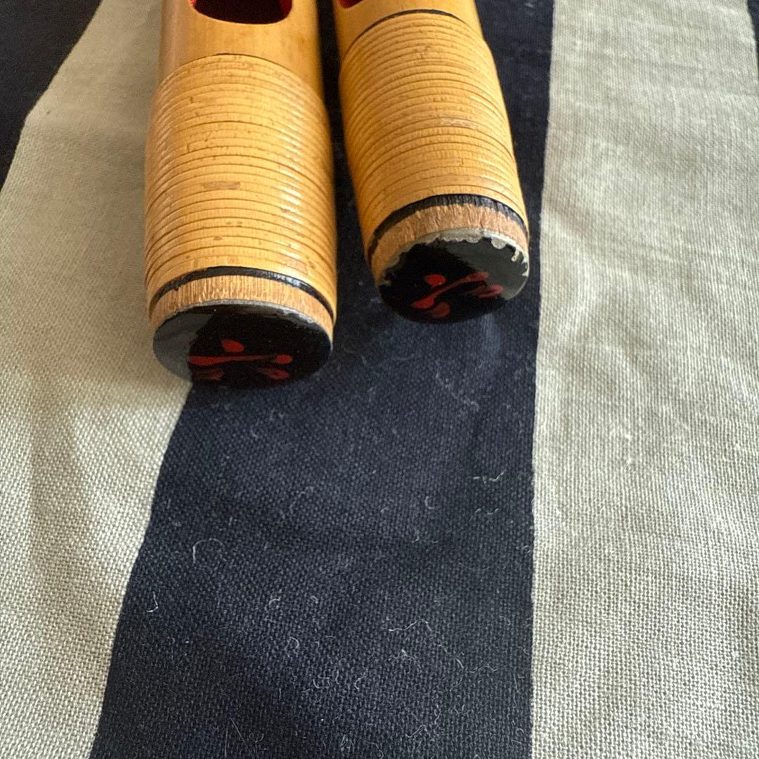 【獅子田】篠笛 竹製 6穴 7穴　六本調子