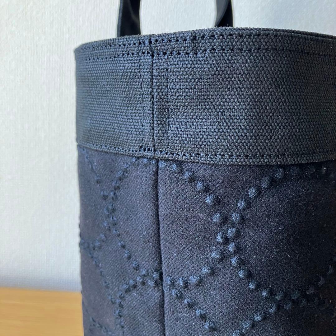 トートバッグ　dopタンバリン　ブラック