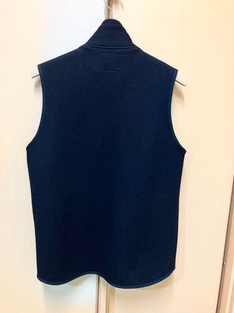 マウンテンリサーチ　ブラウンズビーチ　ネイビー ベスト Sサイズ