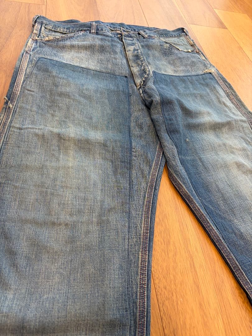 パンツ SAINT MXXXXXX DENIM PANTS PAINTER PANTS