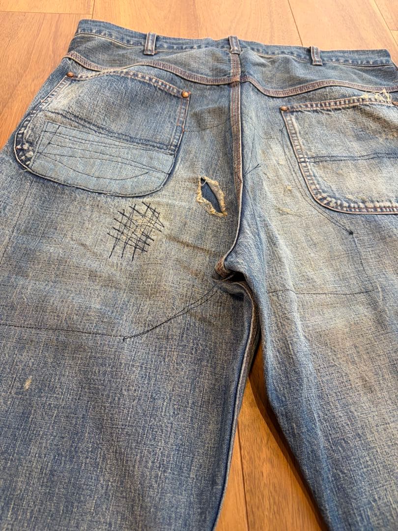 パンツ SAINT MXXXXXX DENIM PANTS PAINTER PANTS