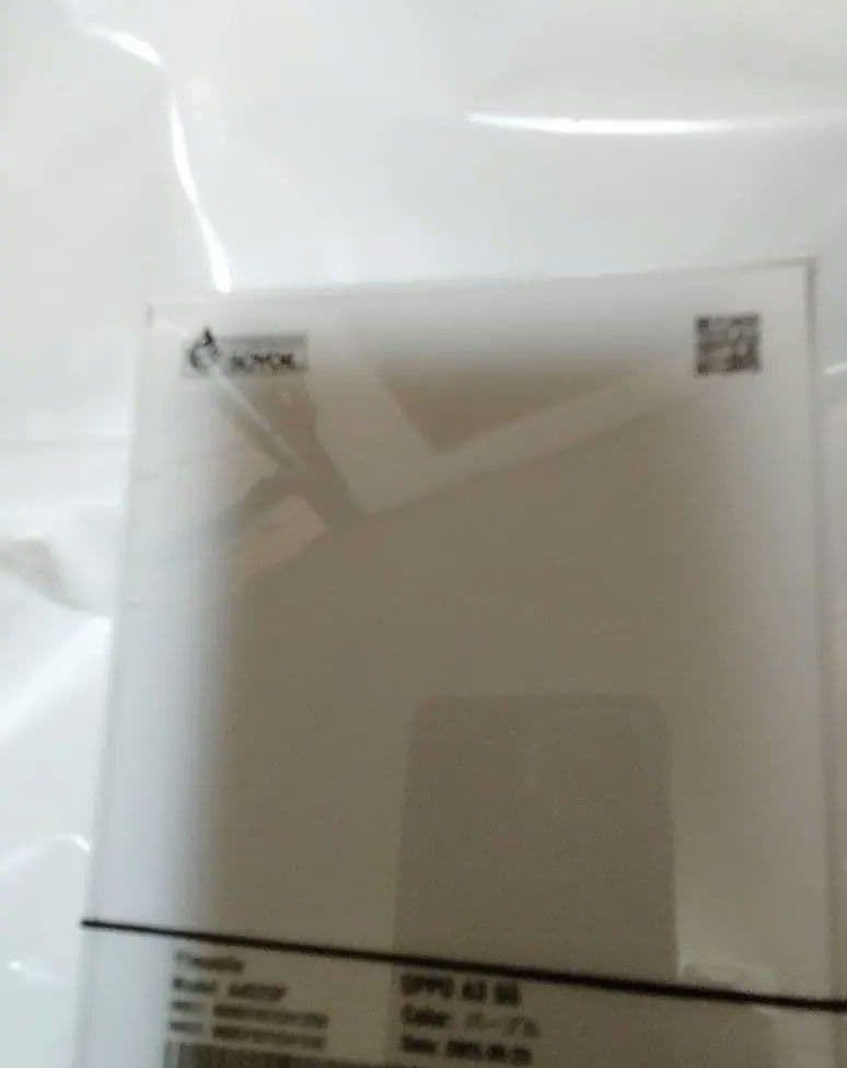 未開封　OPPO A3 5Gシムフリースマートフォン 本体 パープル