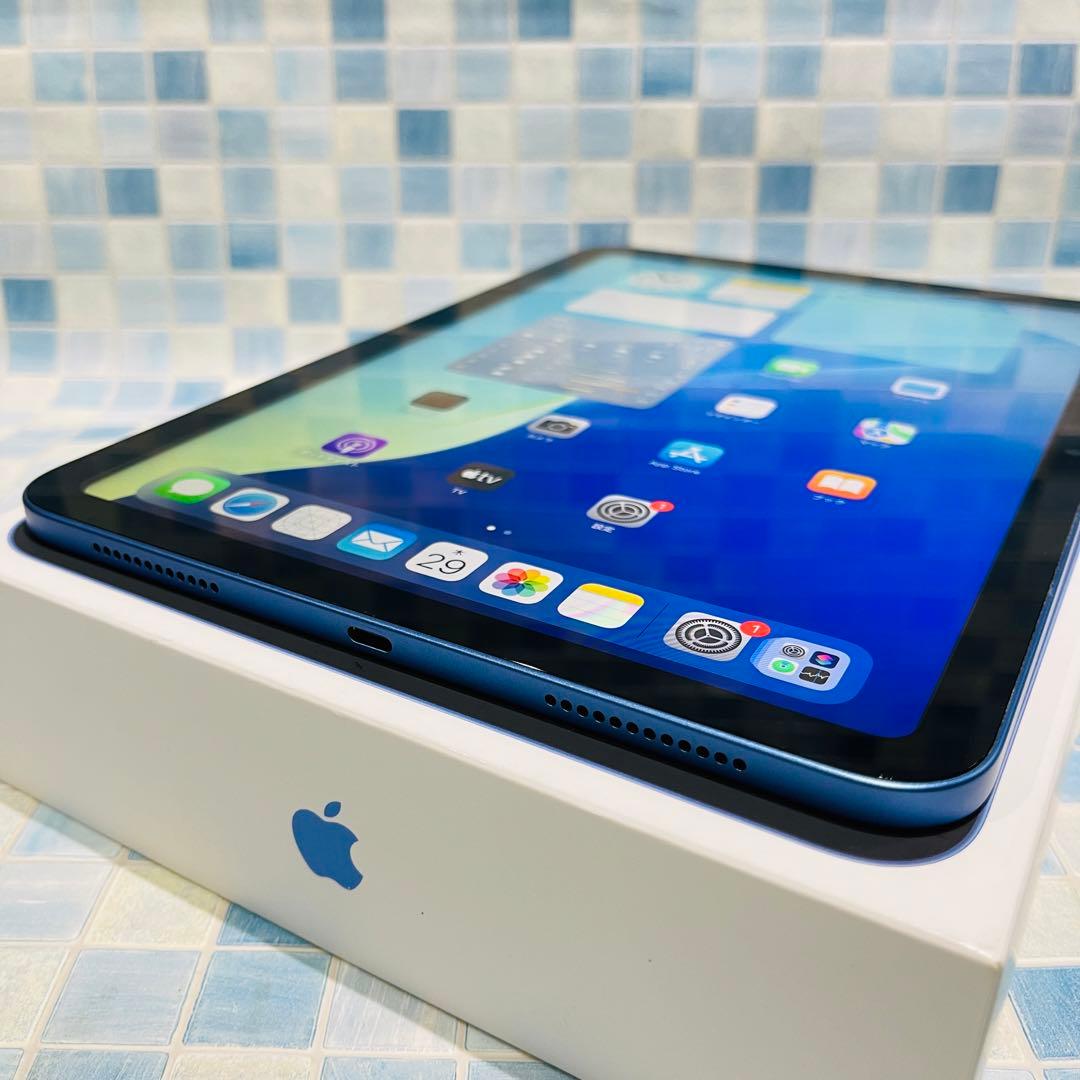 美品 Wi-Fi iPad 第10世代 本体 64GB ブルー 電池良好
