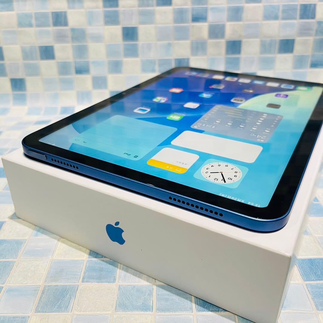 美品 Wi-Fi iPad 第10世代 本体 64GB ブルー 電池良好