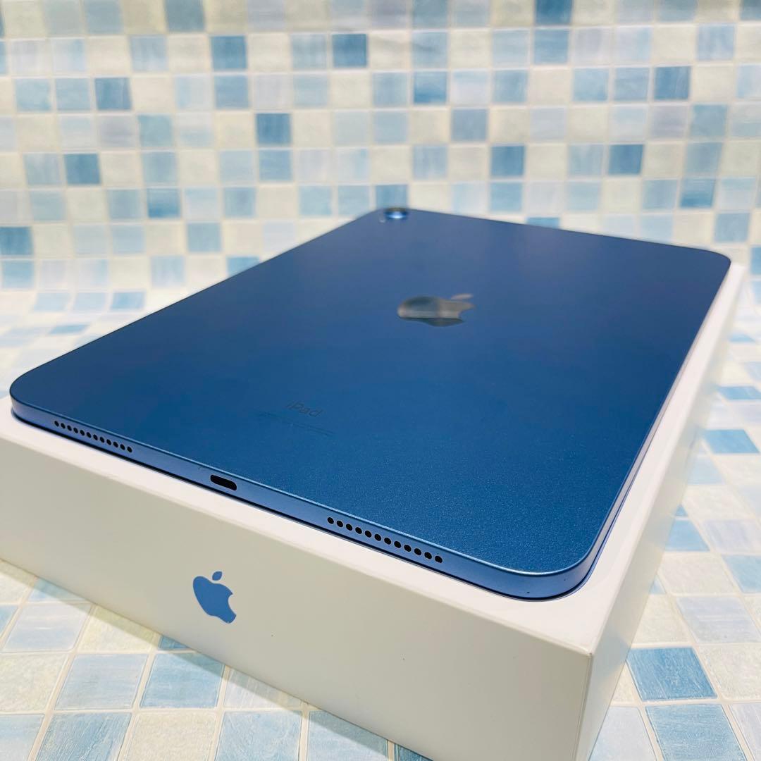 美品 Wi-Fi iPad 第10世代 本体 64GB ブルー 電池良好
