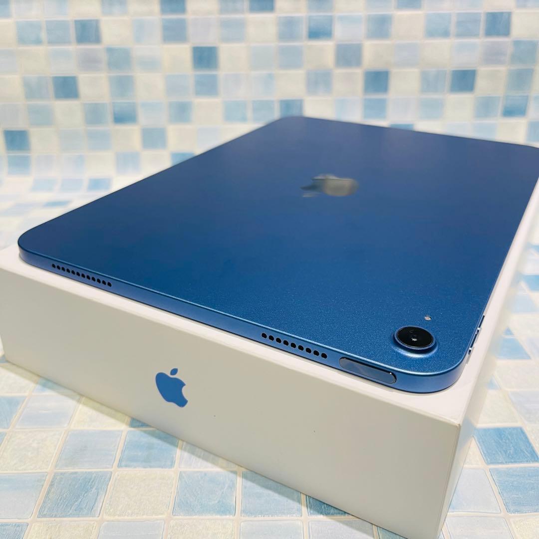 美品 Wi-Fi iPad 第10世代 本体 64GB ブルー 電池良好