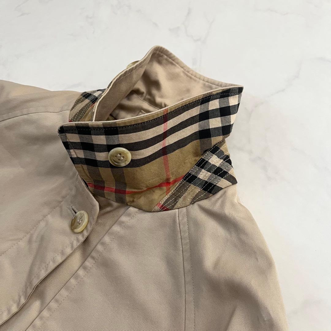 希少デザイン　バーバリーズ　ハリントンジャケット　ベージュ　Lサイズ相当