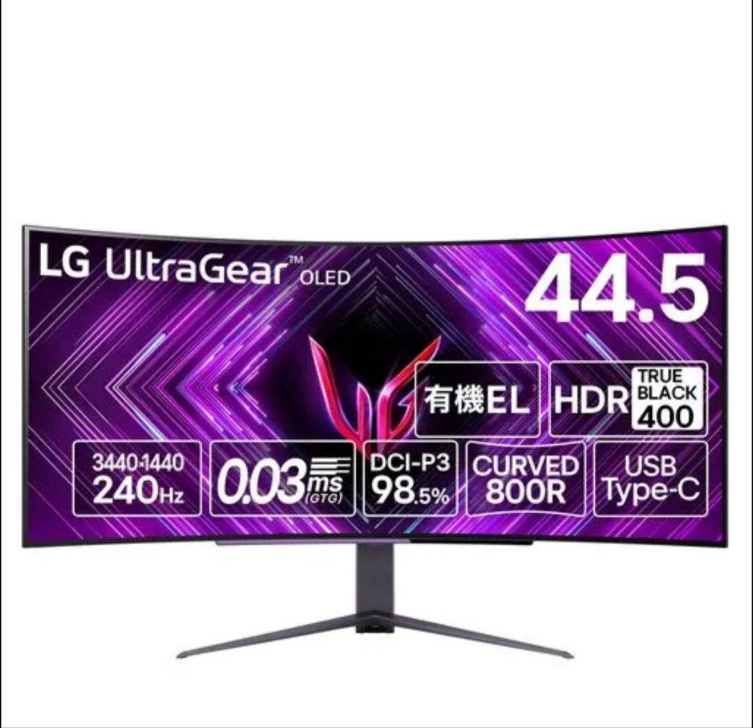 LG UltraGear OLED 45GS96QB-B LG 44.5インチ
