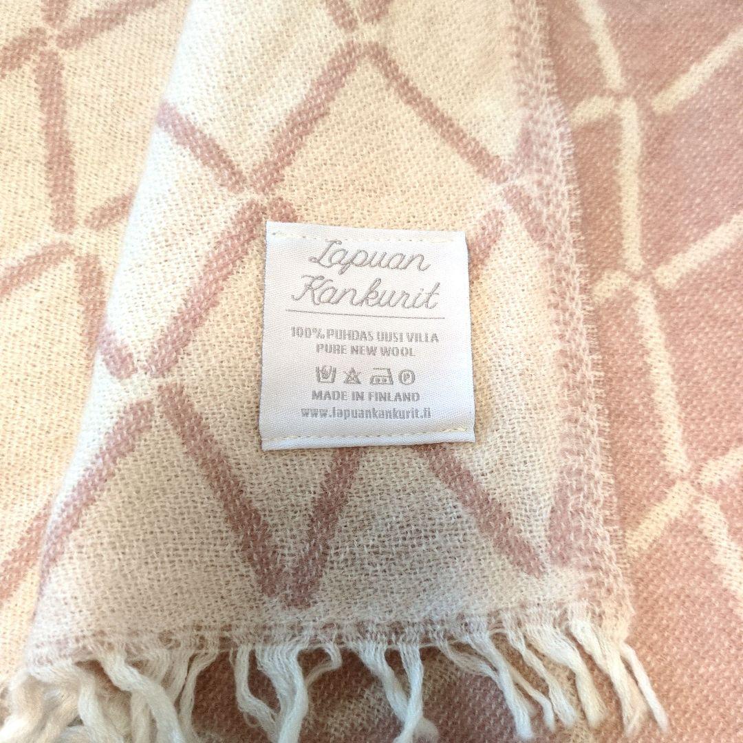 ラプアンカンクリ ブランケット エスキモーローズ
