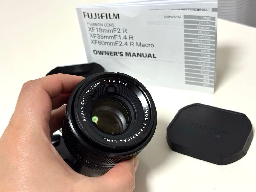 FUJIFILM XF 35mm F1.4 R レンズ