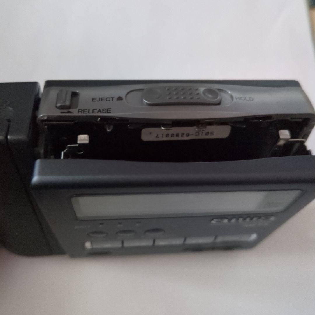 ぱ*ん様 ジャンク品☆Aiwa アイワAMーF3 ポータブルMDレコーダー