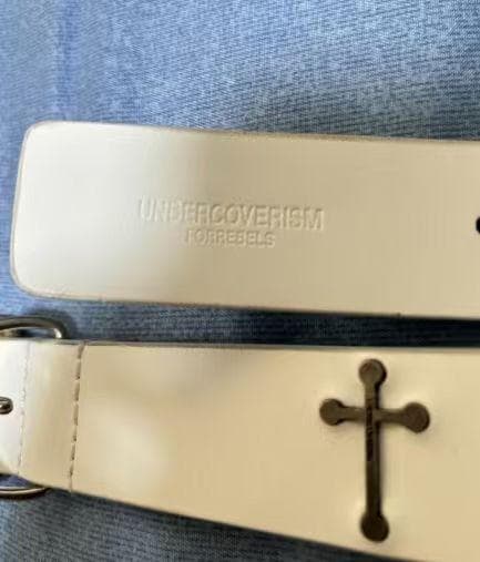 断捨離 UNDERCOVER BELT ホワイト ベルト