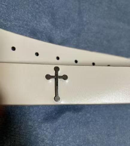 断捨離 UNDERCOVER BELT ホワイト ベルト