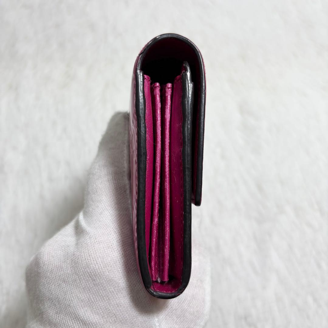 ✨美品✨ グッチ シマ インターロッキング ラブリーハート 長財布 エナメル