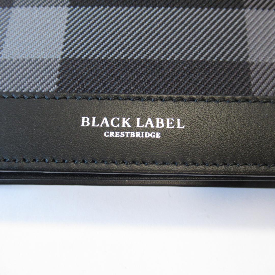 ブラックレーベルクレストブリッジ新品ブラック カードケース / 名刺入れ 2/2