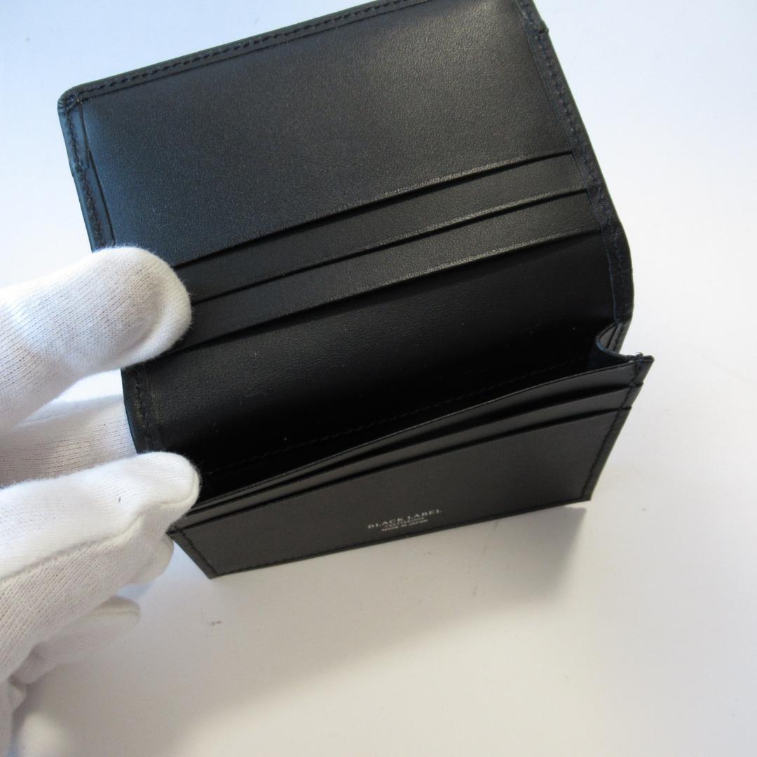 ブラックレーベルクレストブリッジ新品ブラック カードケース / 名刺入れ 2/2