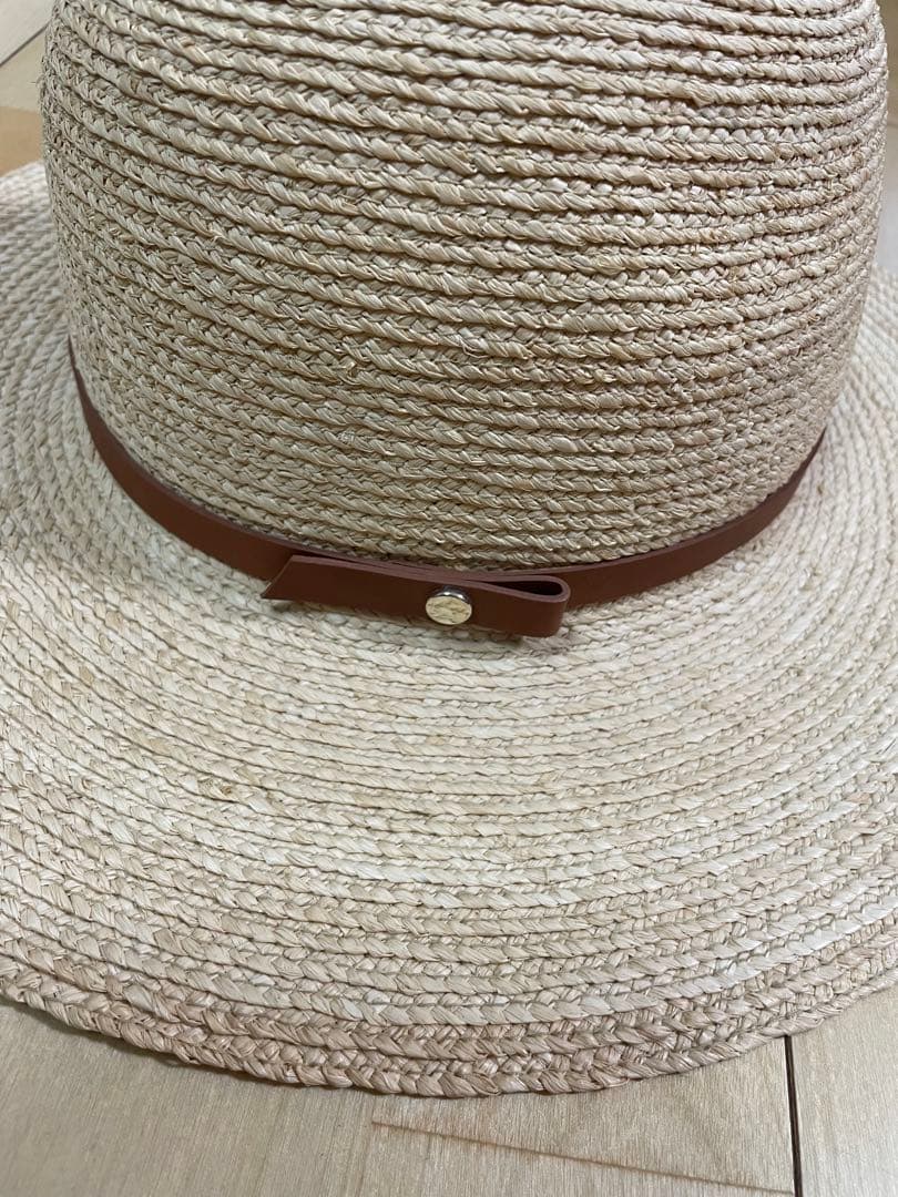 【値下げ】新品未使用　ヘレンカミンスキー　ラフィアハット　HINA